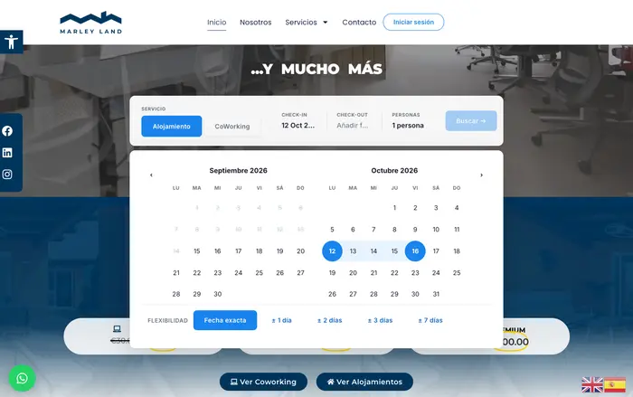 Marley Land — CoWorking, Holiday & Sports screenshot 2