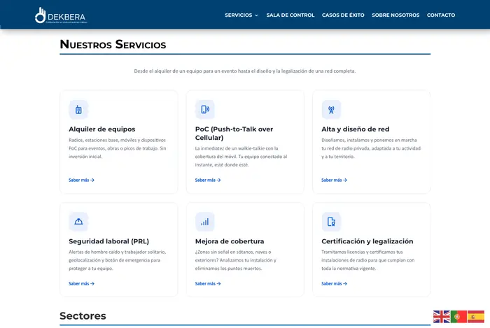 Dekbera Communications España screenshot 2