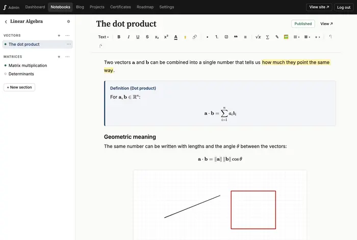 Math Path — Learning Mathematics in Public screenshot 3